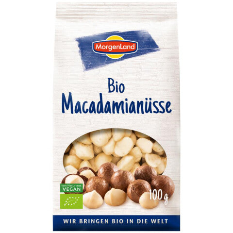 Makadamové orechy bio 100g Morgenland